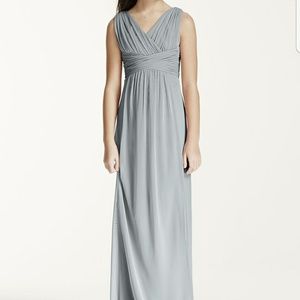 David's Bridal Jr. Bridesmaid Dress - 12